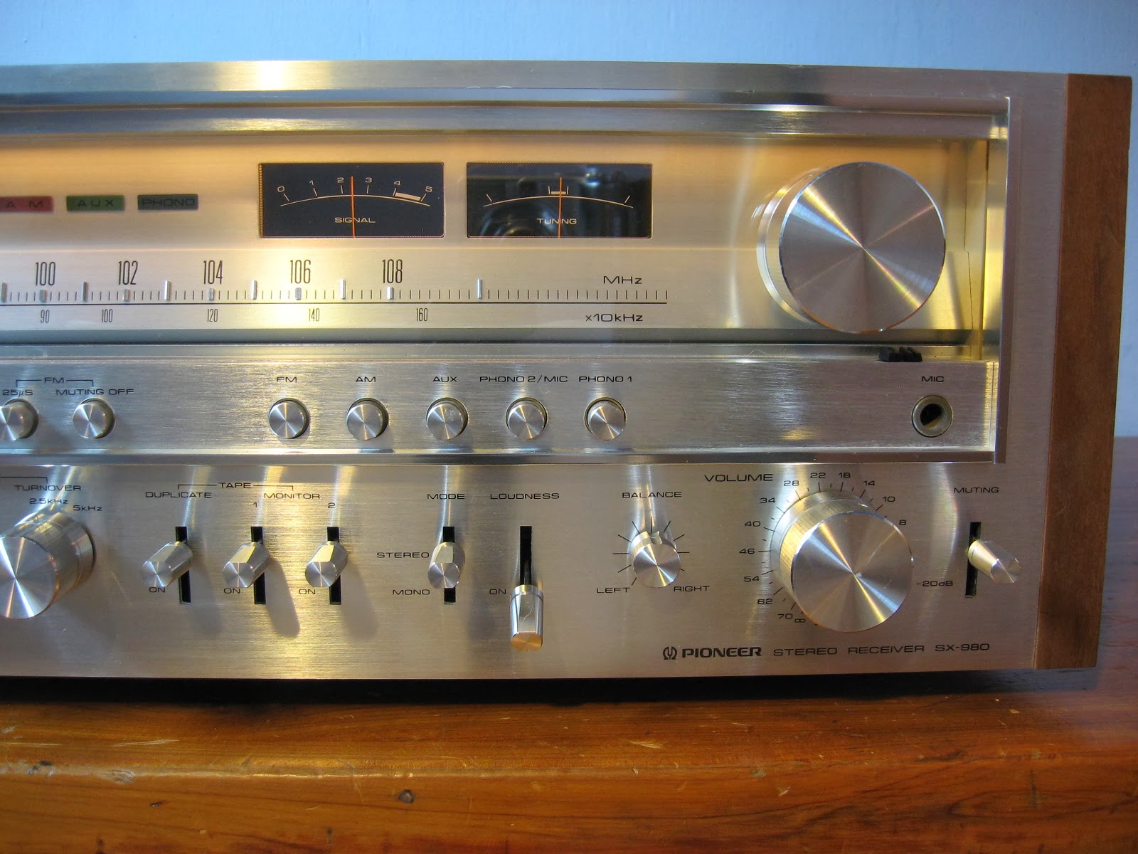 Matt's Vintage Audio Repair Pioneer SX980