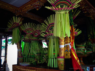 Place And Balinese Wedding Ritual Ceremony Facilities In The House At Tuka Village, Badung, Bali, Indonesia