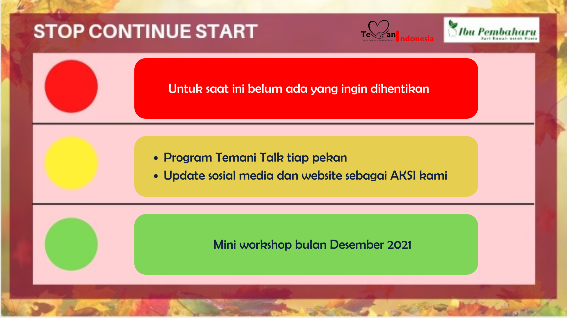Continue to start. Continue to start. Start stop continue. Continue to start. Continue to start.