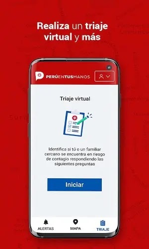PERÚ EN TUS MANOS - APP OFICIAL COVID-19 PERÚ EN TUS MANOS - APP OFICIAL COVID-19