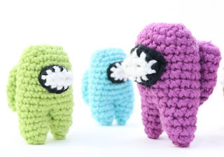 PATRON GRATIS AMONG US AMIGURUMI 41104