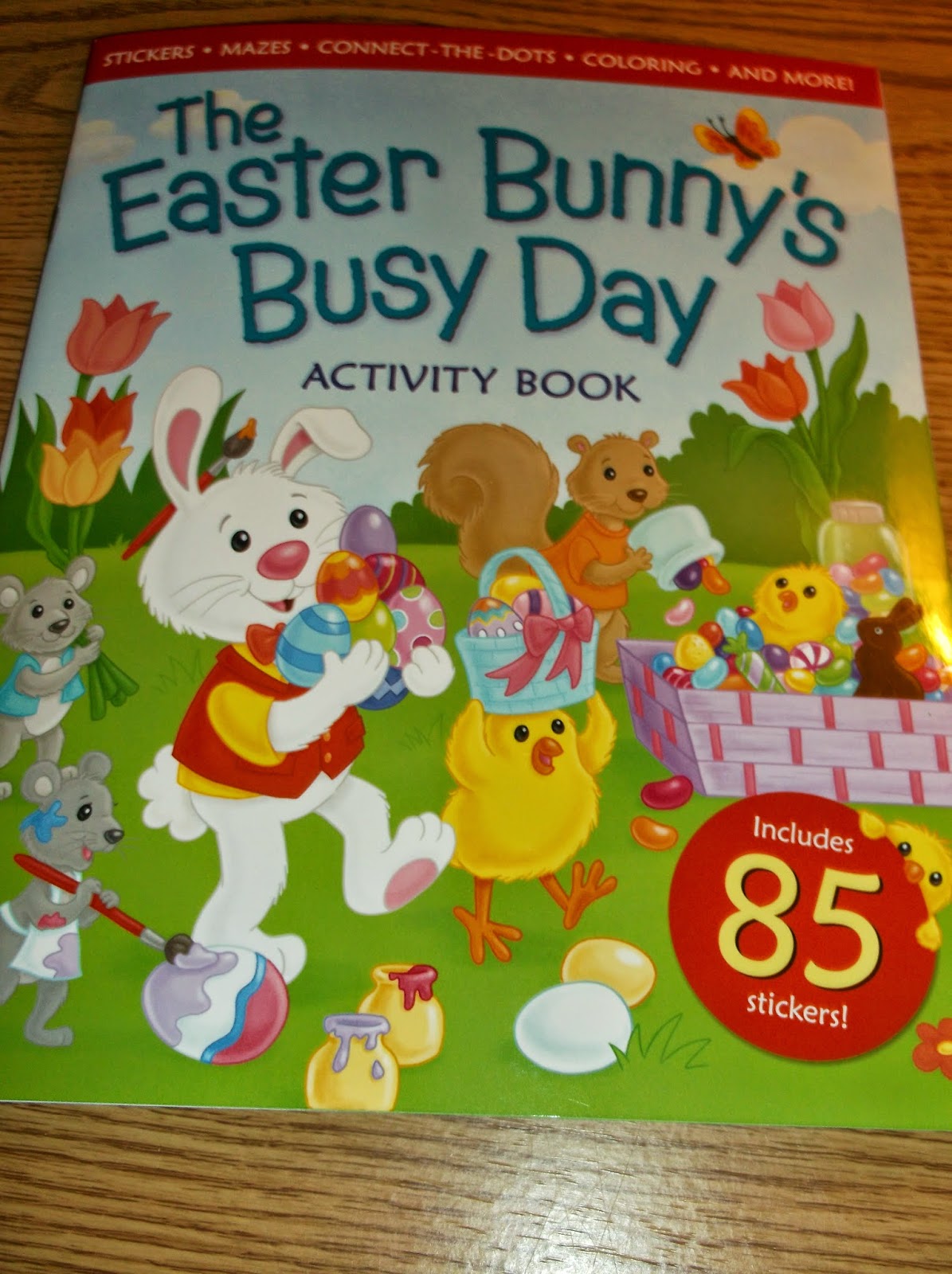 Missy's Product Reviews The Easter Bunny's Busy Day Activity Book By
