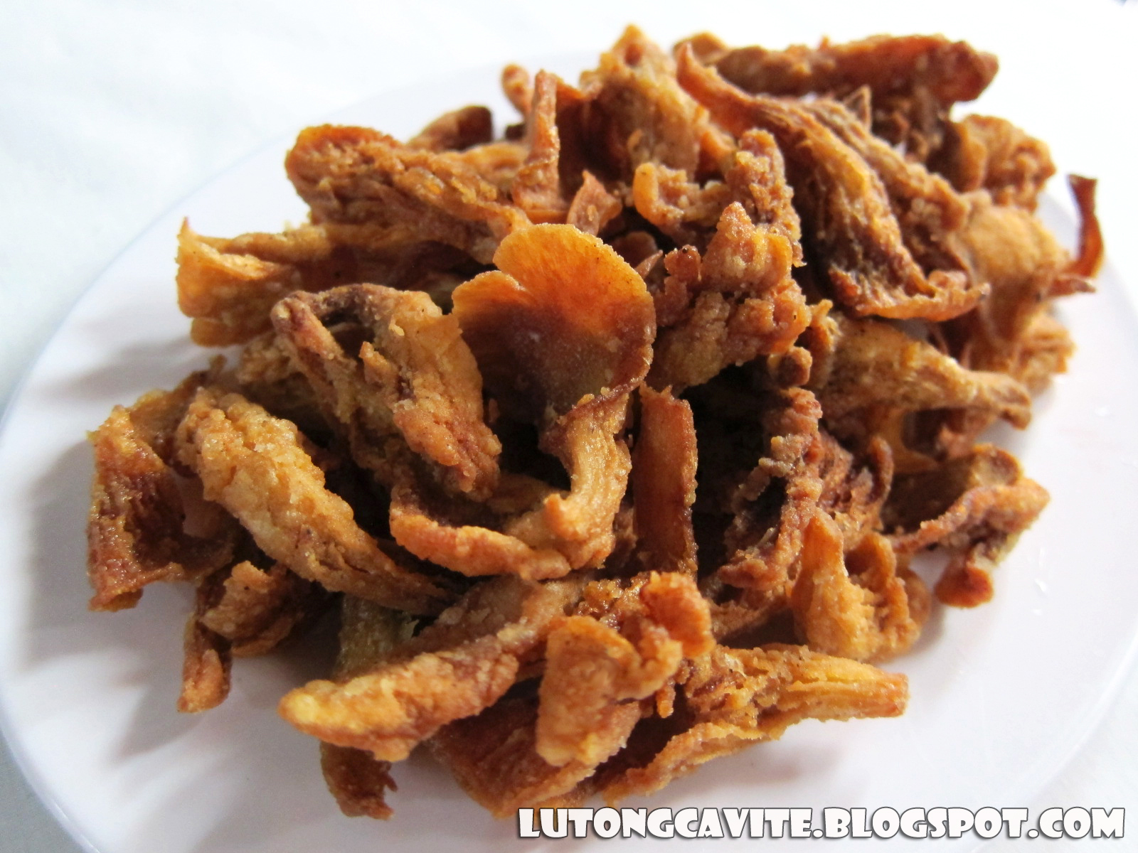 Lutong Cavite Mushroom Chicharon