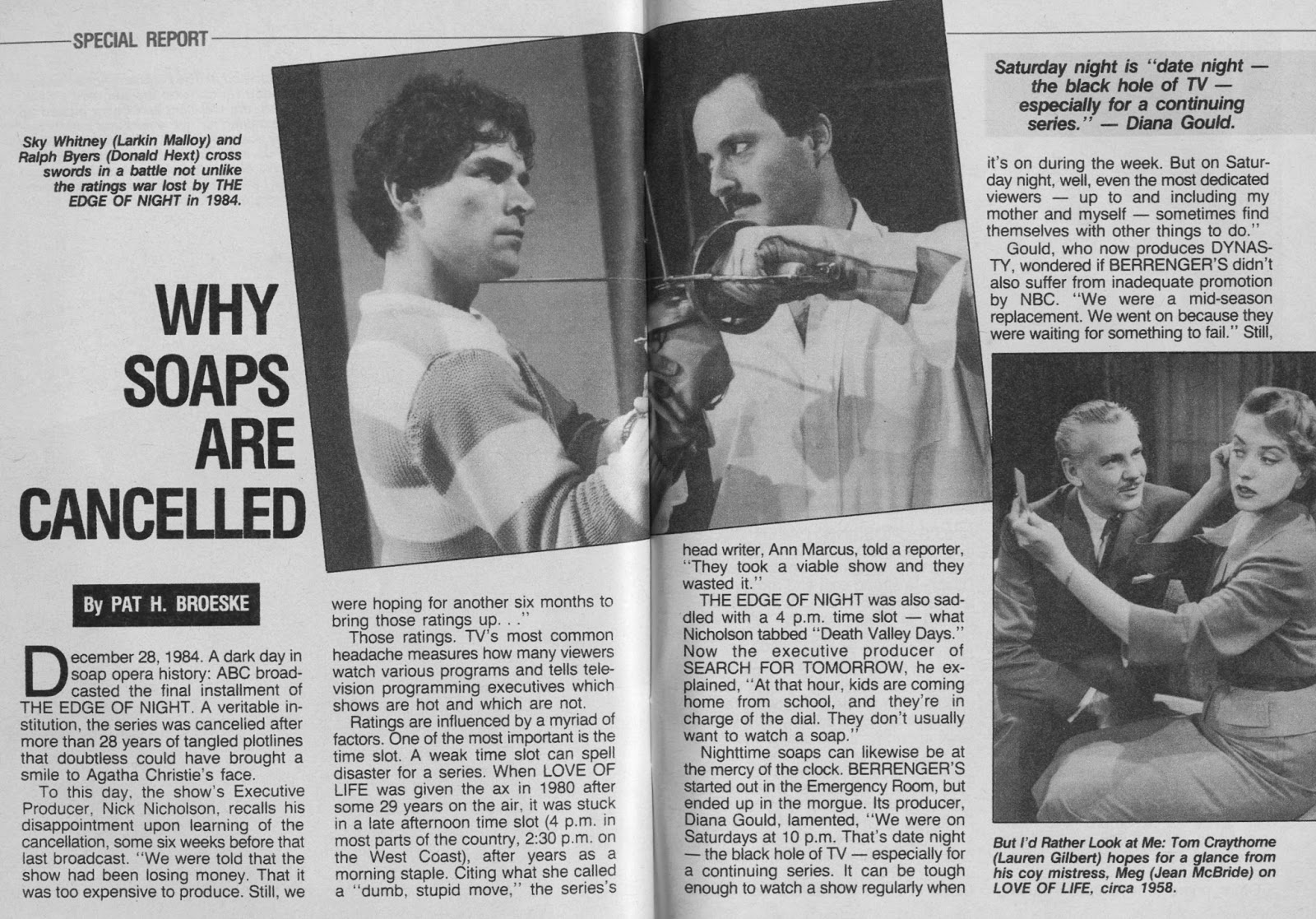 Why Soaps Are Cancelled