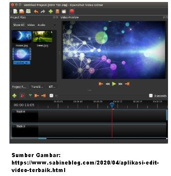 Sofware Edit Video PC Tampa WaterMark Openshot