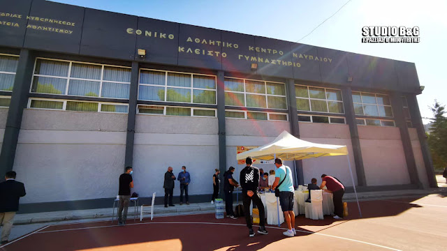 Διενέργεια rapid τεστ από την Περιφέρεια Πελοποννήσου σε αθλητές και αθλήτριες της Αργολίδας