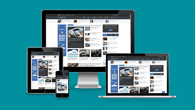 20 Template Blogger Responsive Dan Seo Friendly Gratis