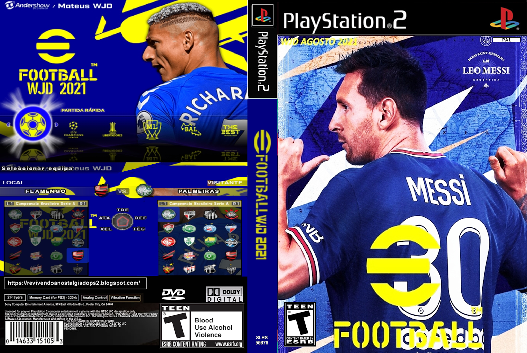 futebol pes ps2 atualizado 2022 iso download