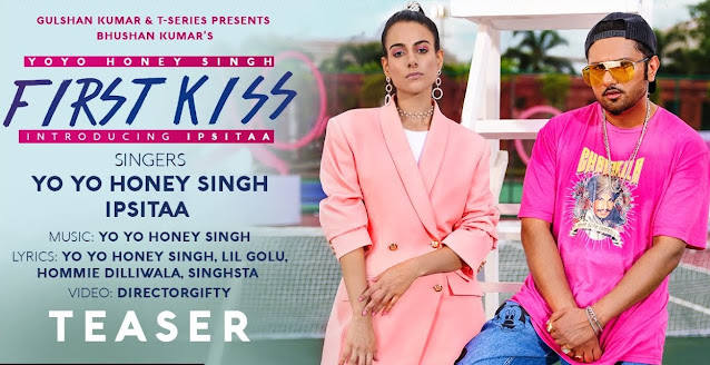 First Kiss Lyrics in Hindi  | Yo Yo Honey Singh Feat. Ipsitaa | Bhushan Kumar