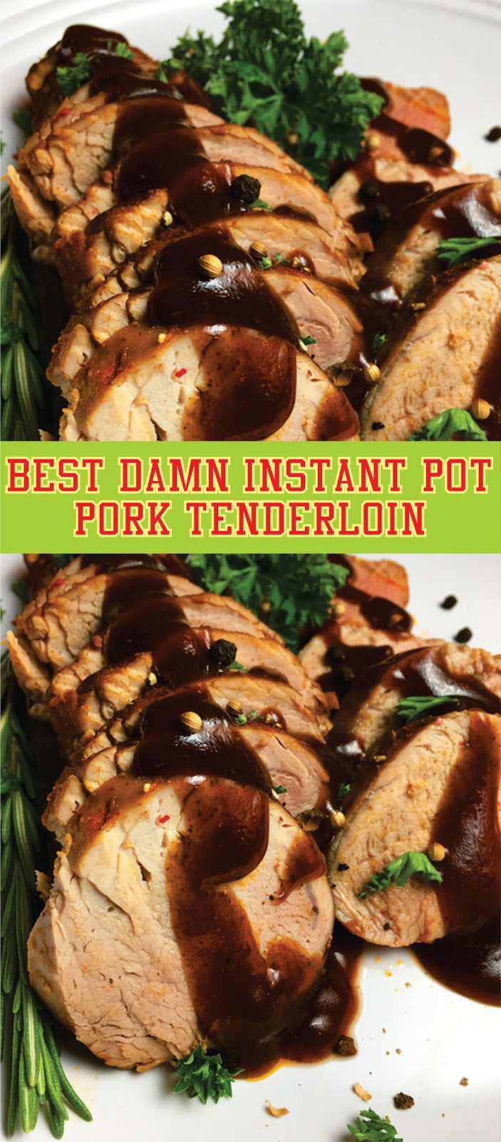 BEST DAMN INSTANT POT PORK TENDERLOIN Recipe Spesial Food