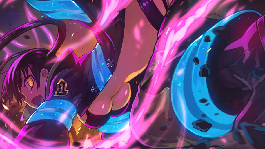 Tamaki Kotatsu, Fire Force, Anime, 4K, #8.464 Wallpaper iPhone Phone