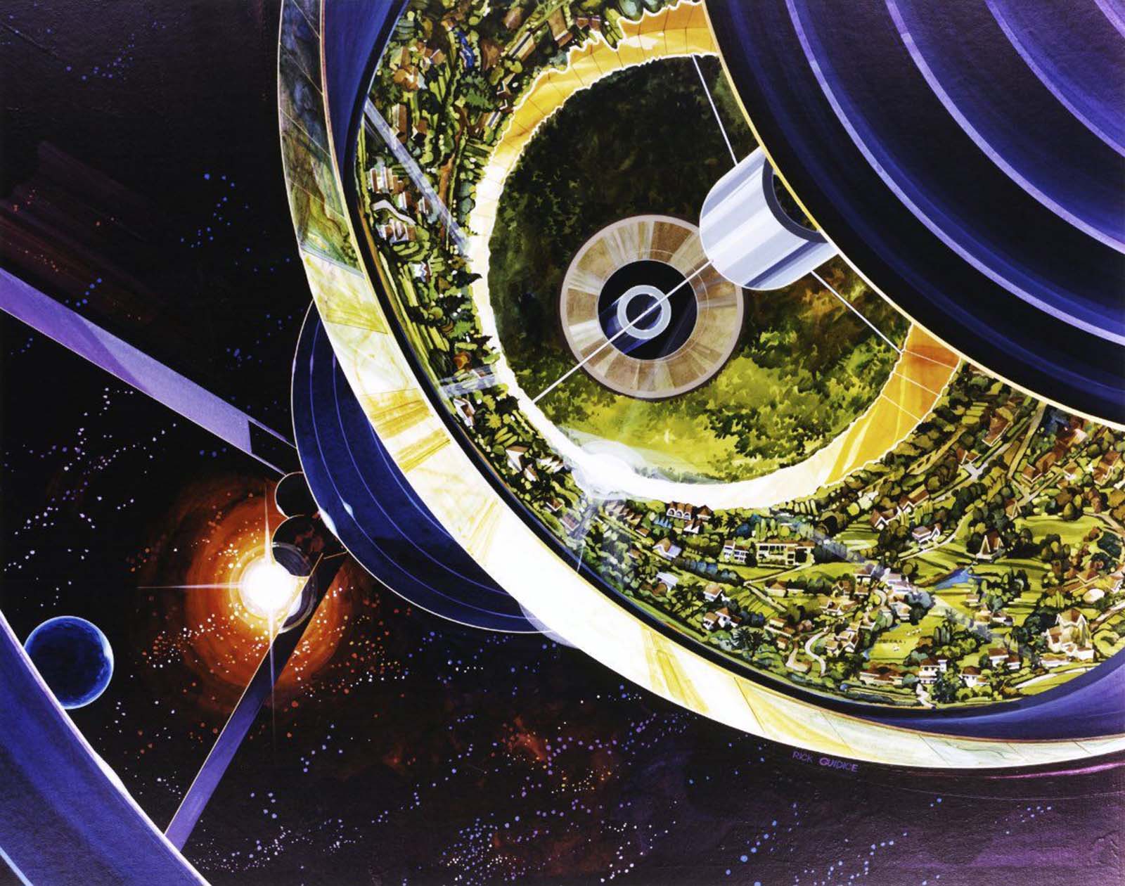 nasa space colony concepts