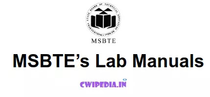 MSBTE Lab Manuals | All Diploma in Engineering Programs
