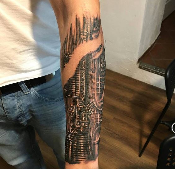 biomechanical Tattoos