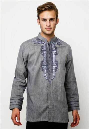 Kumpulan Model  Baju  Muslim Pria  Gemuk  Terpopuler Dengan 