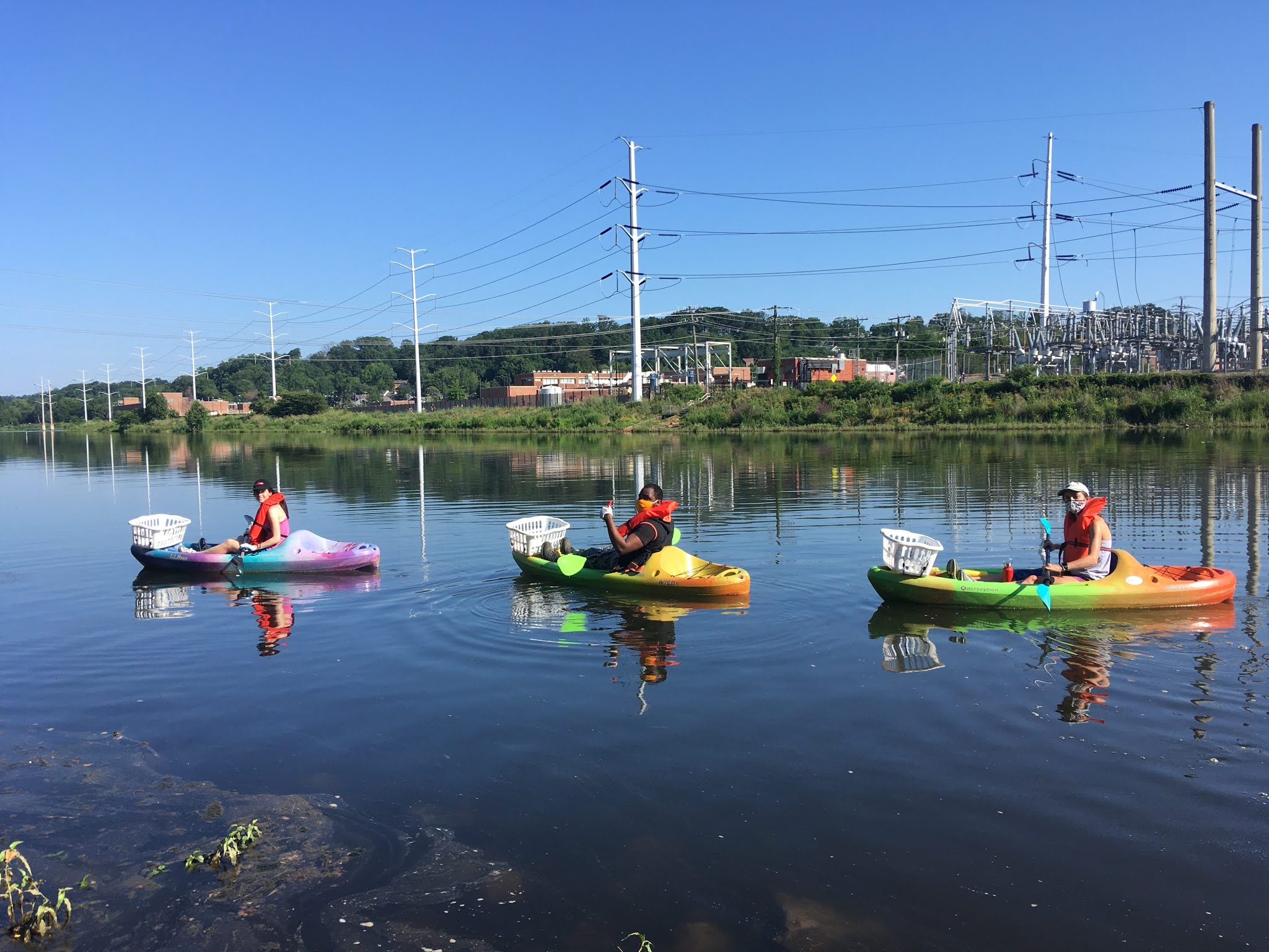 Four Mile Run Conservatory Foundation Kayak Cleanup Season Starts