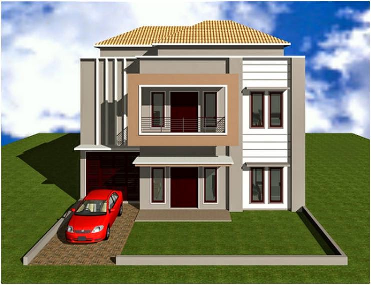  Gambar  Desain dan Bentuk Rumah  Minimalis  Sederhana  2 Lantai Kumpulan Gambar  Desain Rumah  