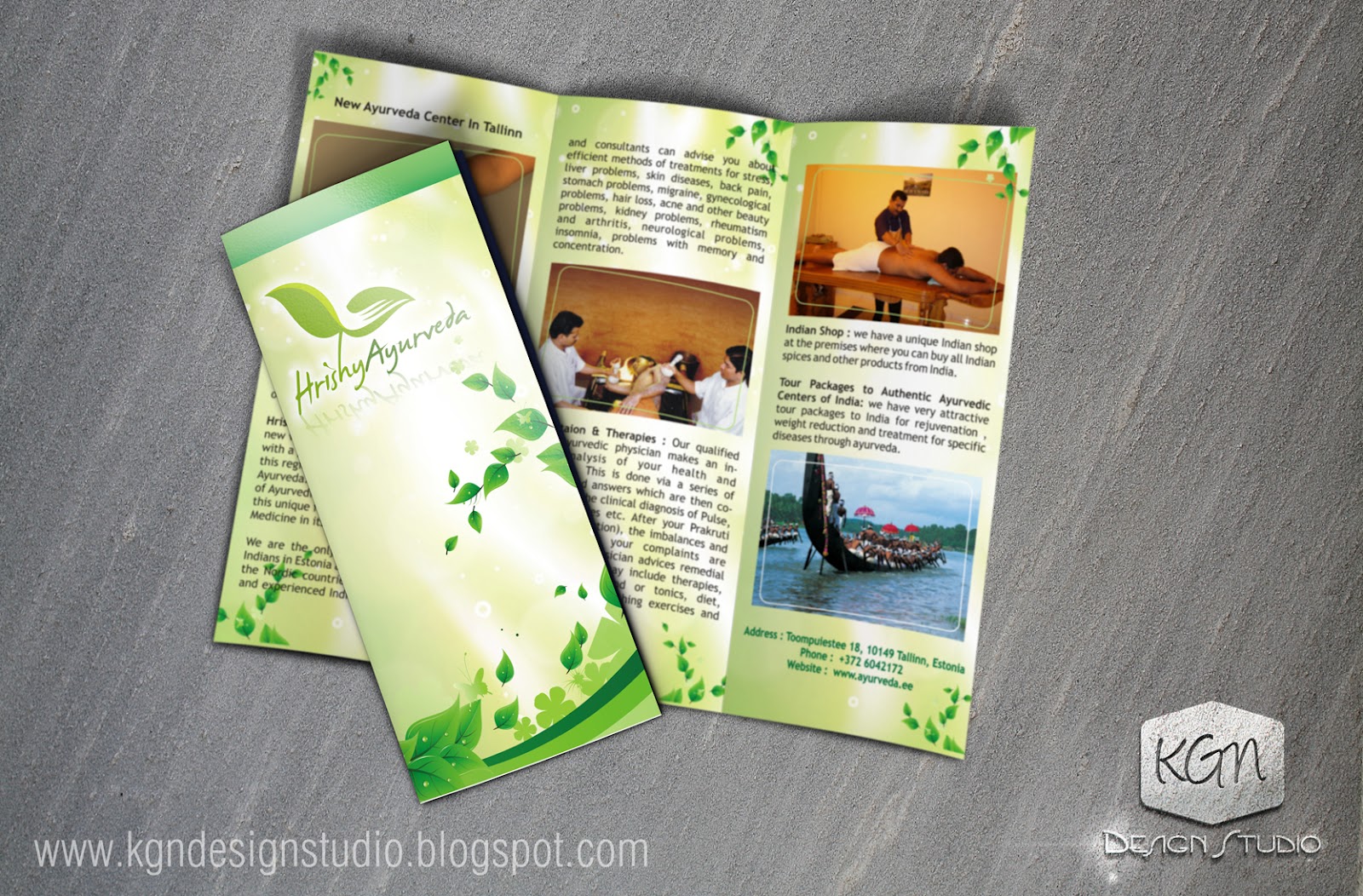 KGN Design Studio Hrishy Ayurveda, Estonia, Europe