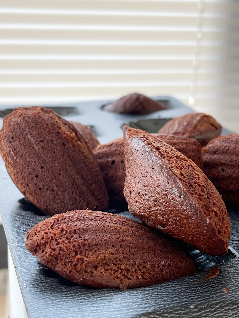 Madeleines fourrées al cioccolato