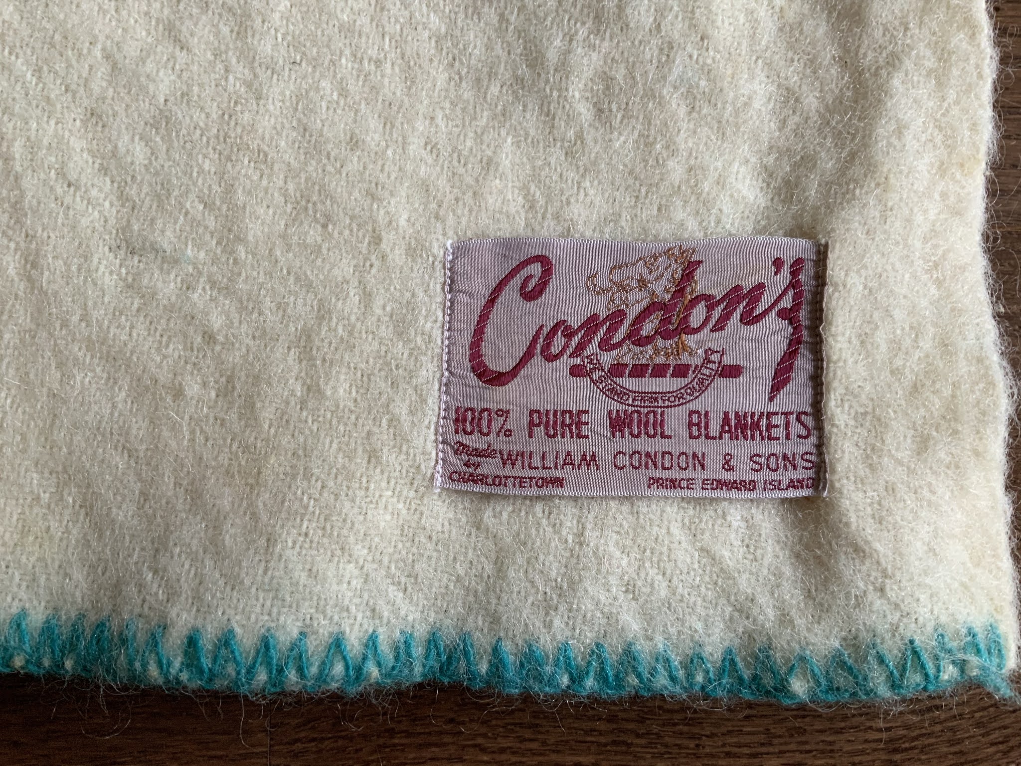 ICH Blog: Heritage Weaving - Condon's 100% Pure Wool Blankets, Prince ...