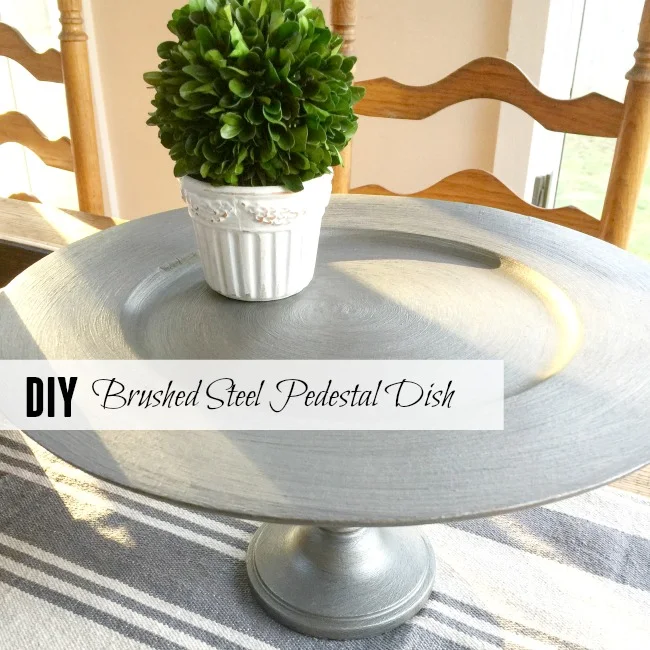 How to Create a Pedestal Dish from Thrift Store Finds www.homeroad.net