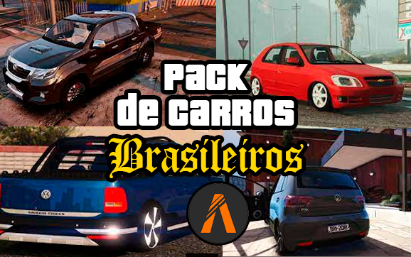 3 Carros Brasileiros na FIXA com SONZERA!!! GTA 5 MODS - Encontro de Carros-  Parati & Civic 