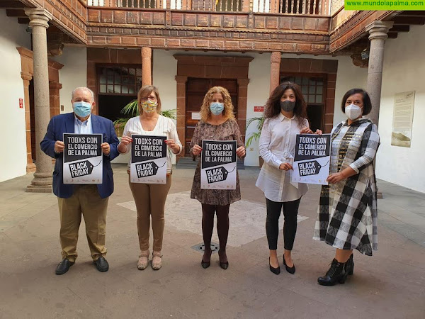 El Cabildo de La Palma crea un frente común para incentivar el consumo y apoyar al comercio local en el Black Friday