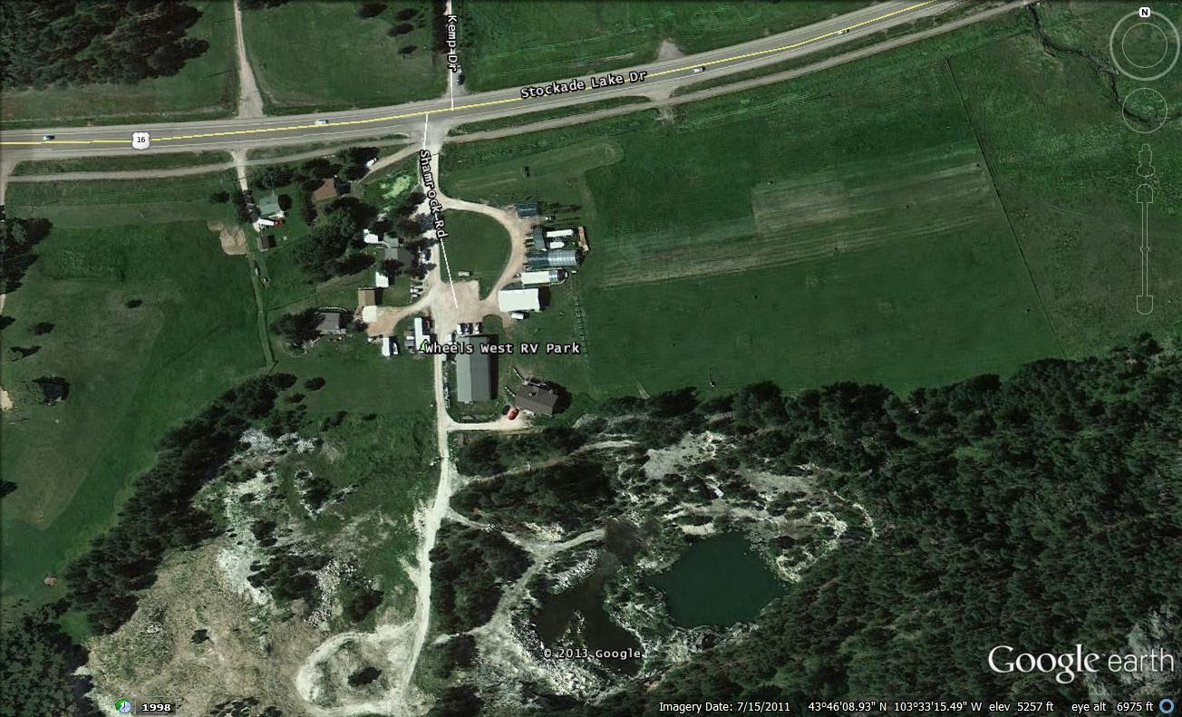 Great Escape from NJ WHEELS WEST RV PARKCuster, SD RV Park Review