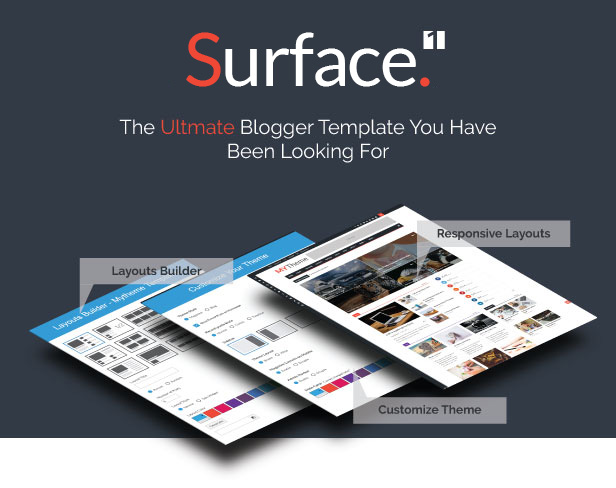 Surface - Responsive Magazine Blogger Theme - 1