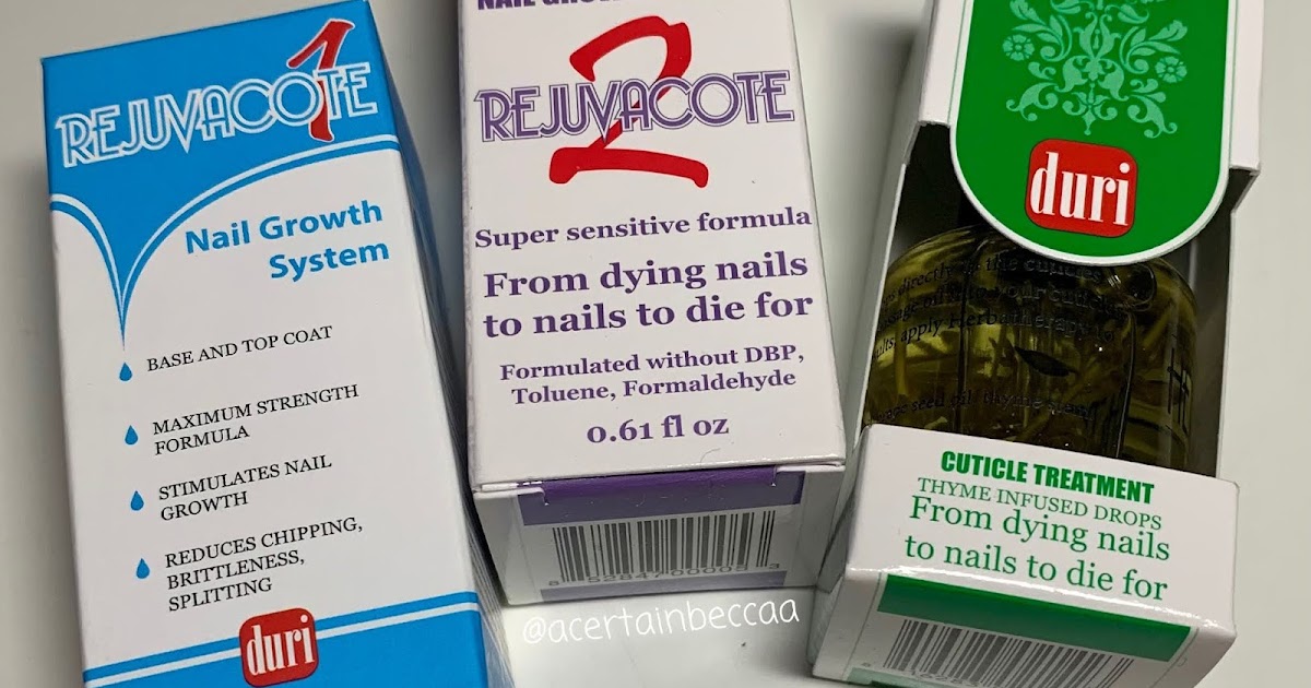 A Certain Becca Nails Duri Nail Care First Impressions & Review