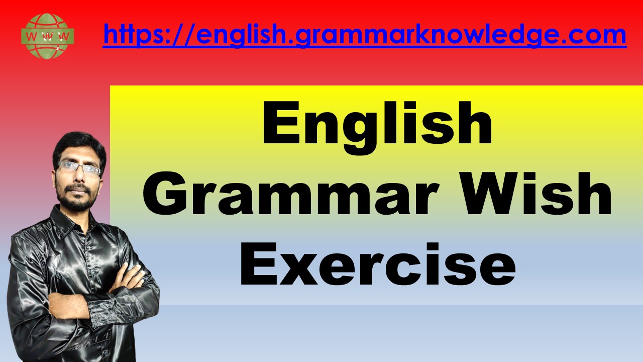 English Grammar Wish Exercise | Wish Worksheet - Ncert English
