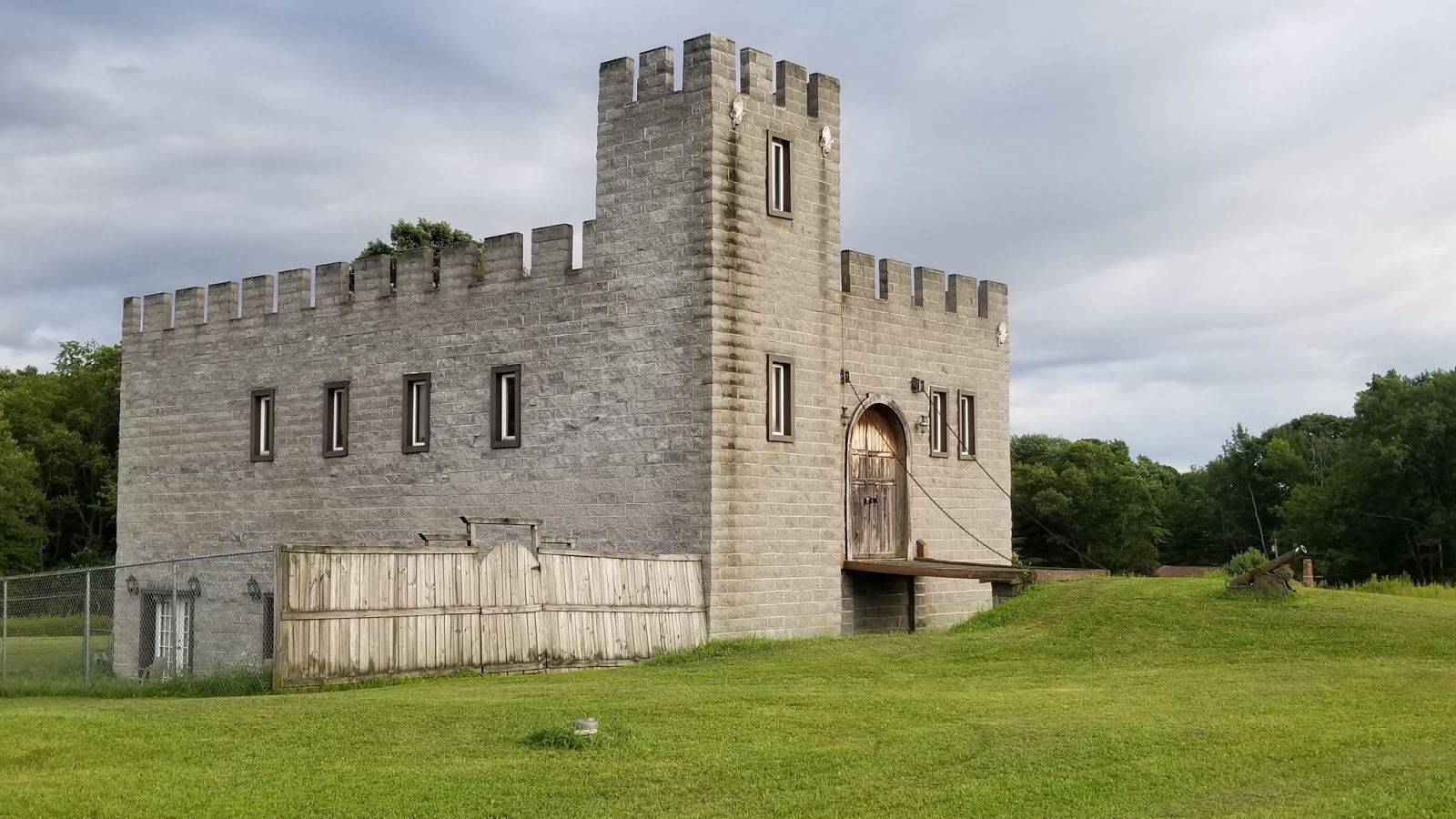 Valley Girl Views Dane Castle, Strongstown Pa