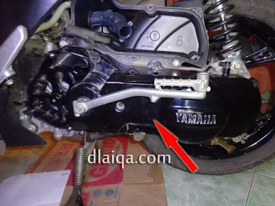 pasang cover crankcase CVT