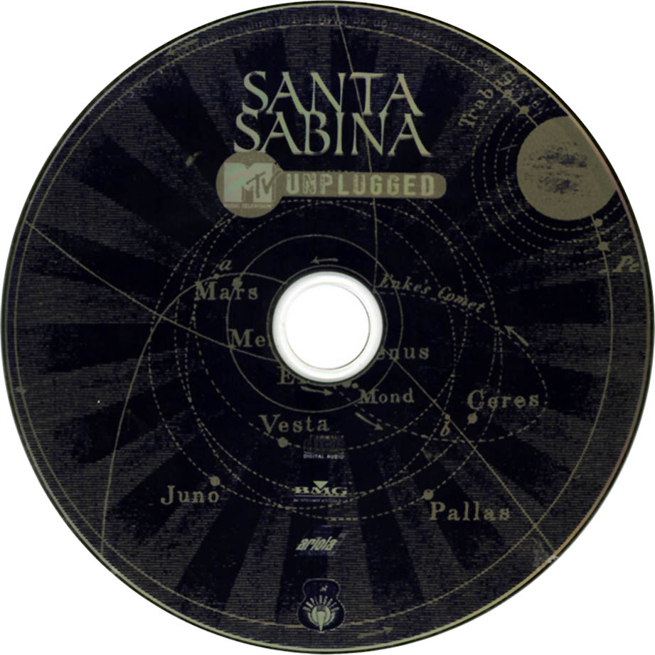 Santa Sabina MTV Unplugged (Album Completo) Descargar Discos gratis