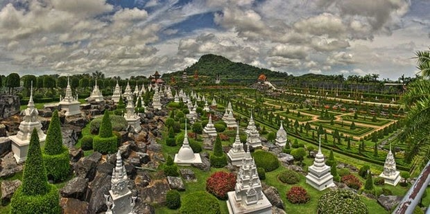 World's most beautiful gardens - Nong Nooch Tropical Botanical Garden, Thailand