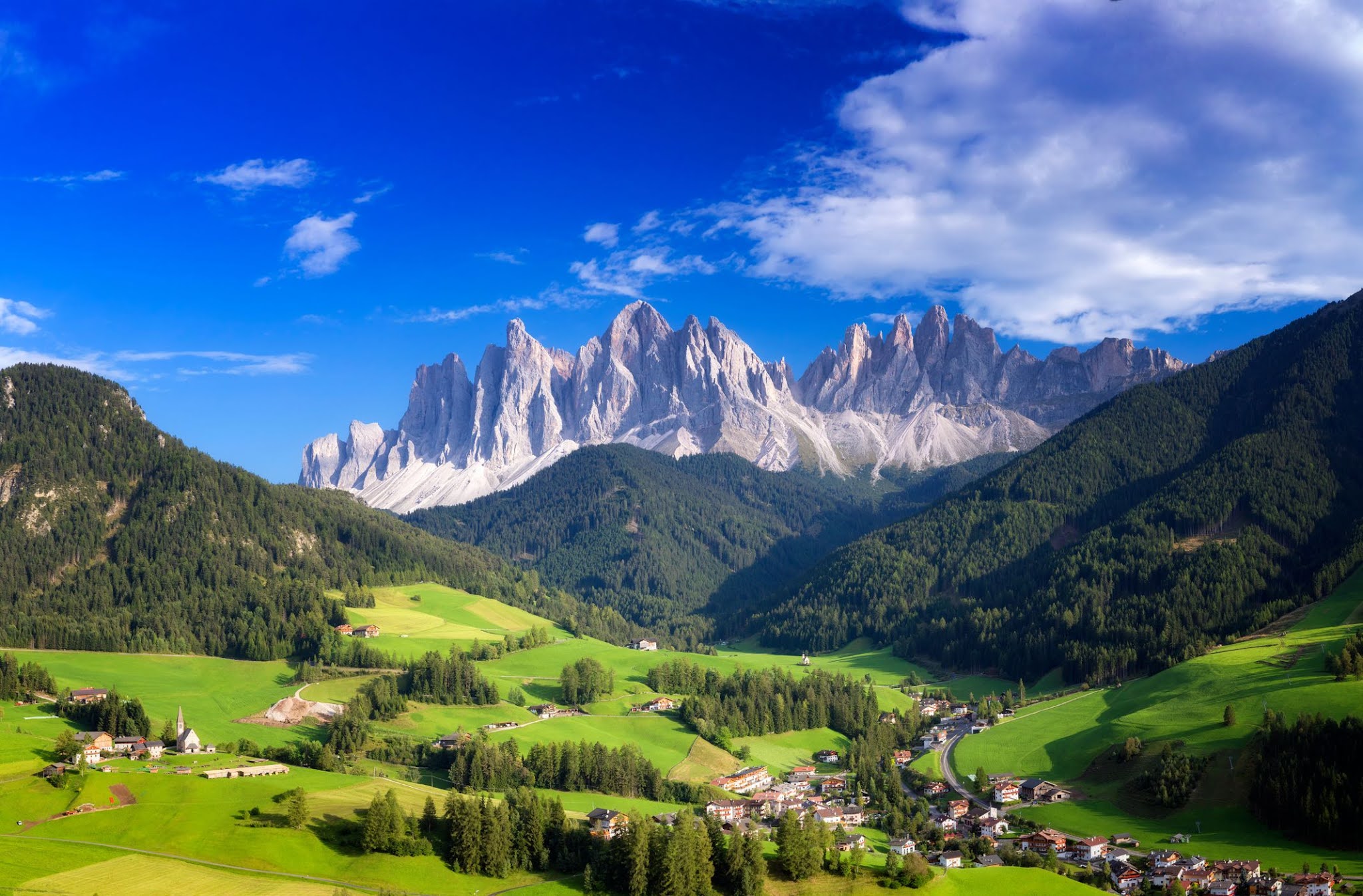 Доломитовые альпы в Италии