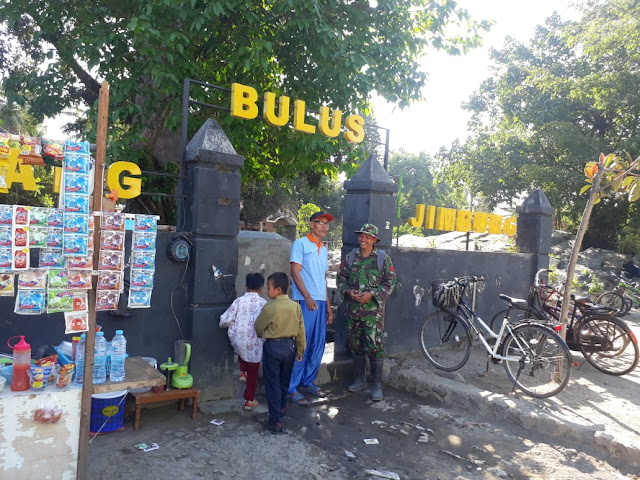 Satgas TMMD Reg 105 Datangi Sendang Bulus Jimbung, Nikmati Kesegaran Airnya   