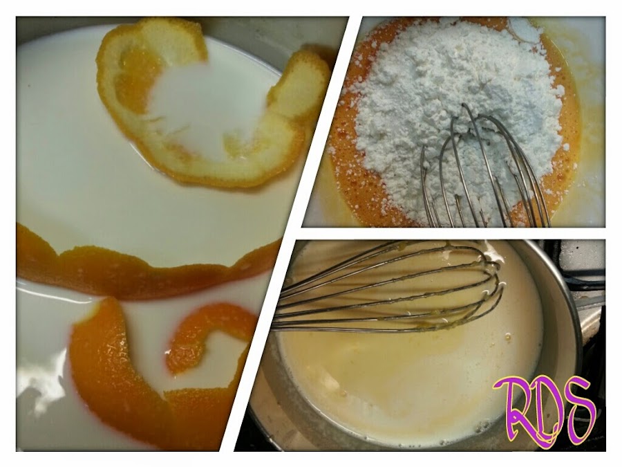 Crema Catalana y crema catalana de naranja Cocina