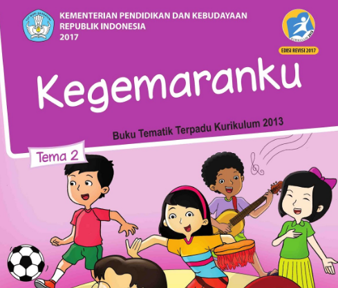 Buku Siswa Kelas 1 SD/MI Tema 2: Kegemaranku