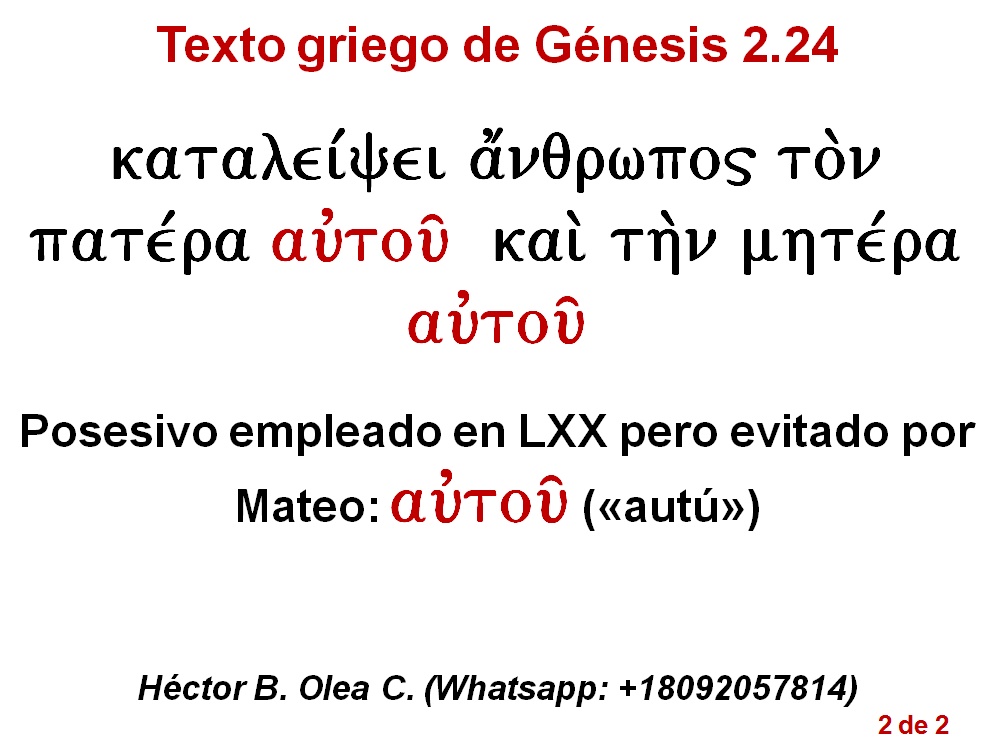 Estudios bíblicos y teológicos académicos La redacción griega de la