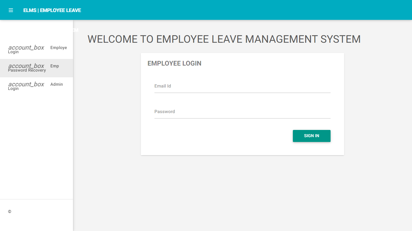 Welcome page. Leave Management. Site Welcome Page. Welcome Post for Employee.
