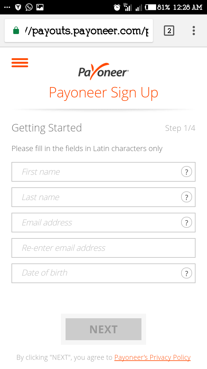 Sign Up For Payoneer Mastercard Today And Get A 25 Reward!