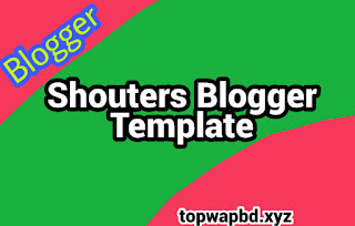 Shouters Blogger Template