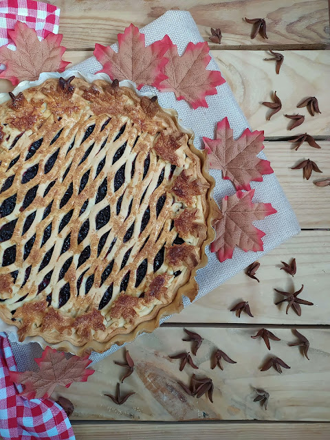 Receta de tarta de moras. Berries pie recipe. Postre de otoño. Merienda. Fácil. Masa quebrada. Lidl. Moras de zarza. Autumn. Horno. Cuca