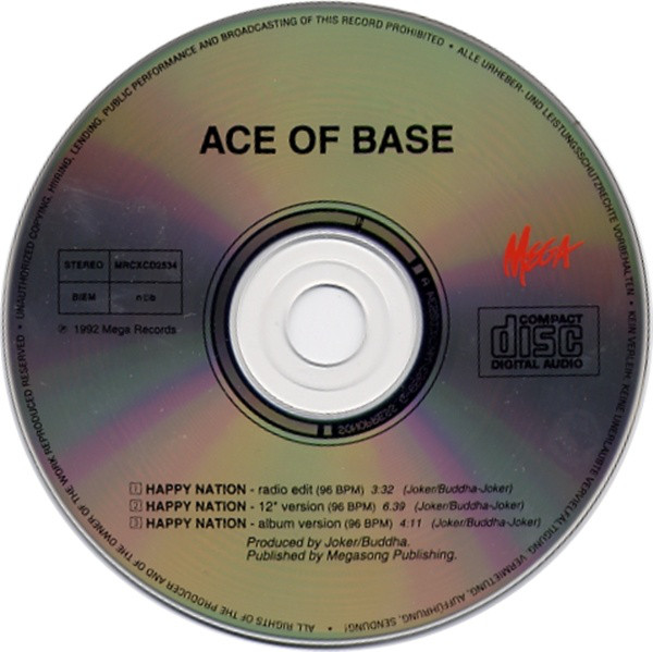 Happy nation рингтон. Ace of Base Happy Nation. Эйс оф бейс Хэппи нейшен. Ace of Base - Happy Nation табы. Ace of Base. Hidden Gems. Vol.2. 2020.