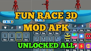 Download Game Fun Race 3D Mod Unlocked Android [OFFLINE]