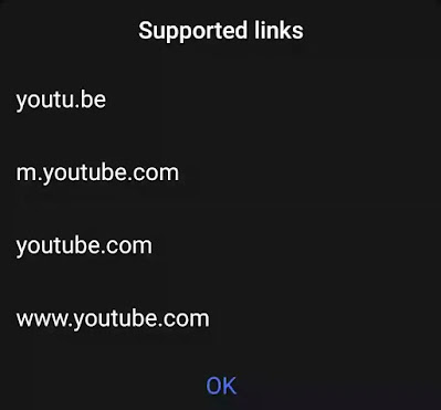 YouTube Don't Open Links Problem || Open By Default Settings & Check Supported Links in Android