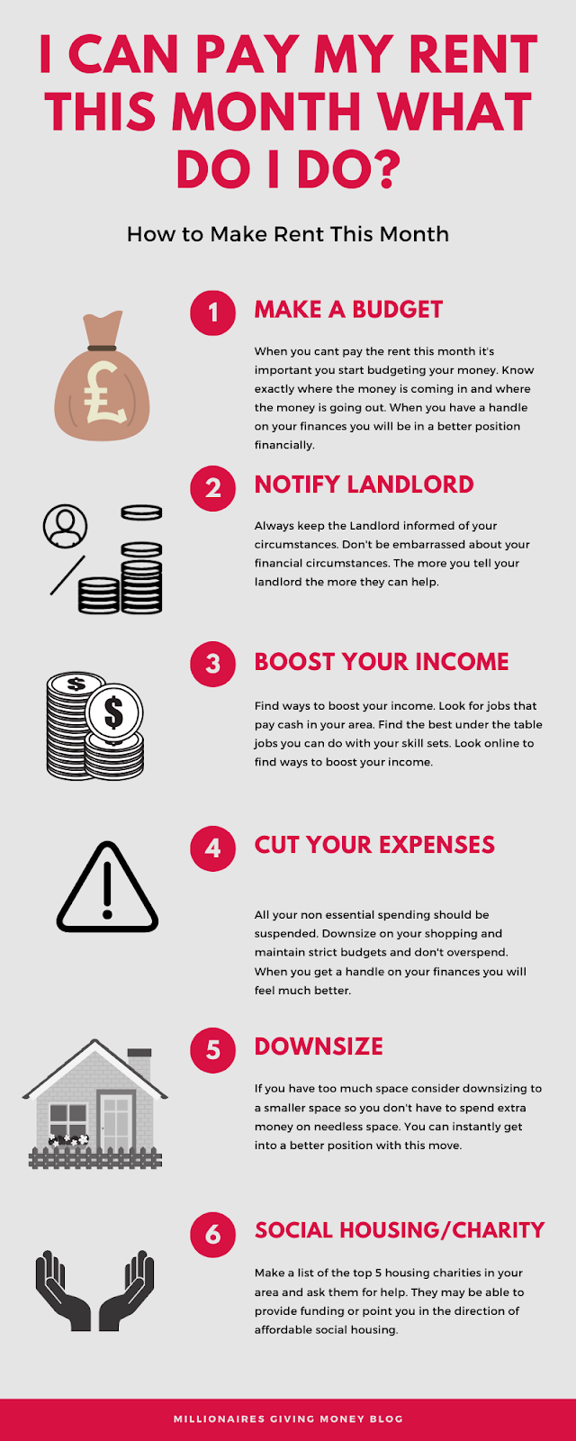 Millionaires Giving Money I Cant Pay My Rent This Month What Can I Do