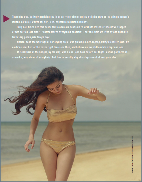 Philippines Models Gallery Marian Rivera Pose On Fhm March 2014
