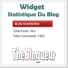 widget statistics Blogger